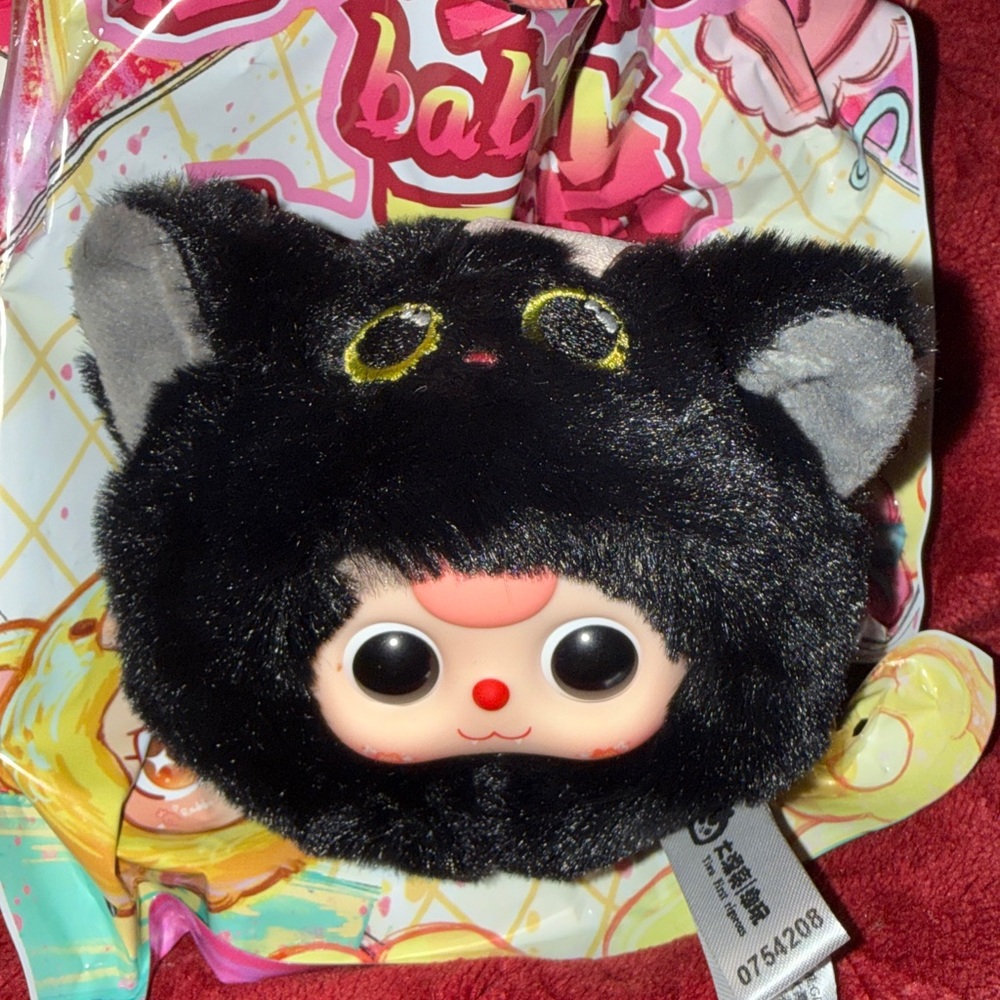 Baby Three Tiny Animal Plush Dolls - Cat - Picture 1 of 2